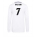 Cheap Real Madrid Eden Hazard #7 Home Football Shirt 2022-23 Long Sleeve